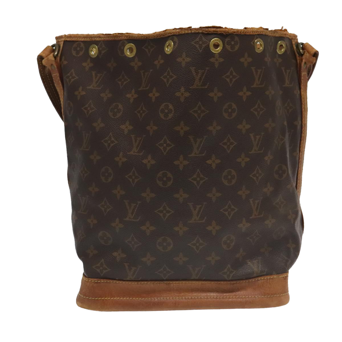 LOUIS VUITTON Monogram Noe Shoulder Bag M42224 LV 95400