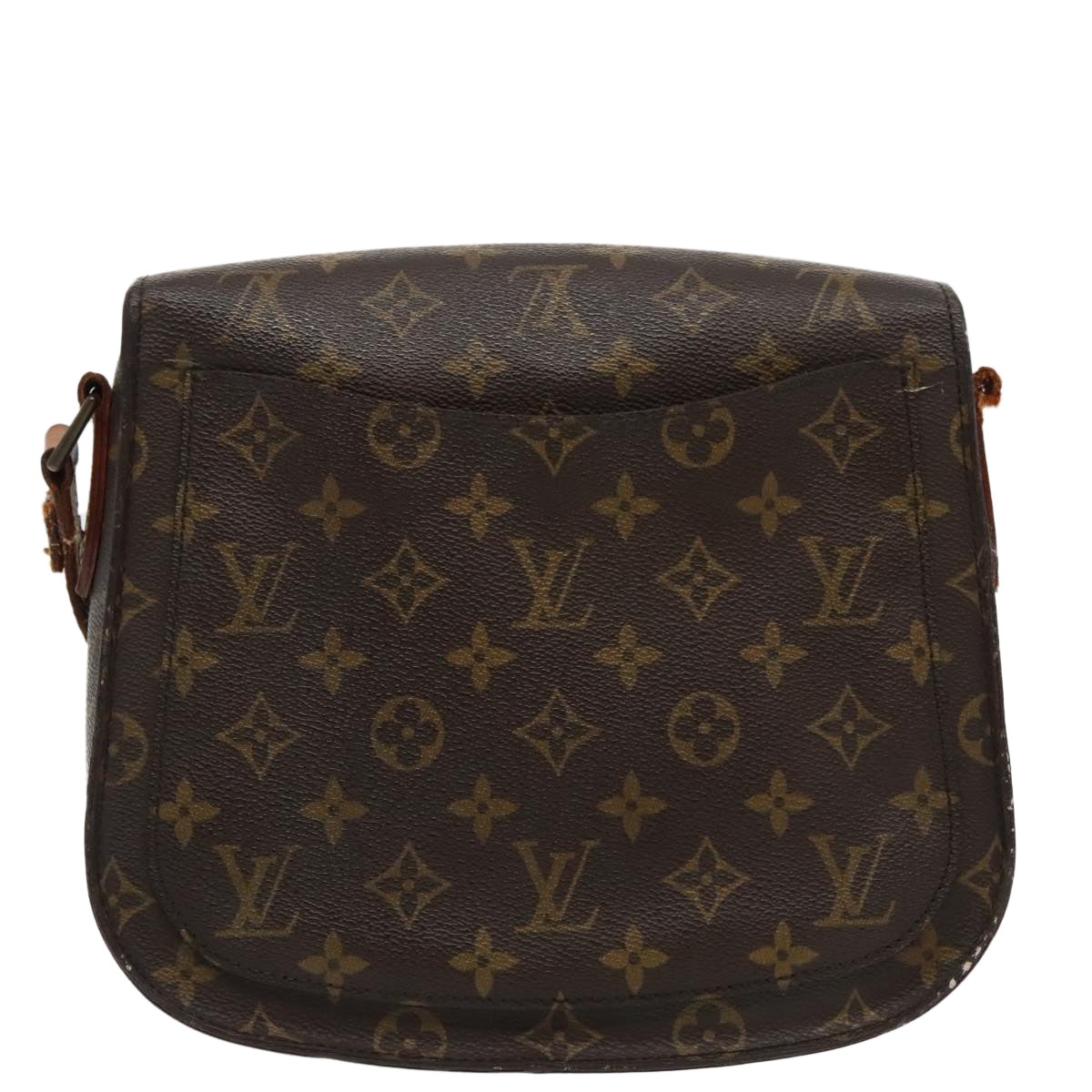 LOUIS VUITTON Monogram Saint Cloud GM Shoulder Bag M51242 LV 95402