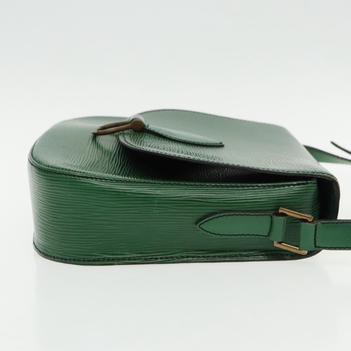 LOUIS VUITTON Epi Saint Cloud GM Shoulder Bag Green M52194 LV 95451