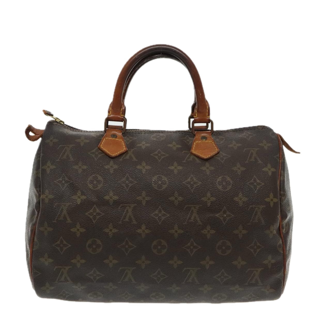 LOUIS VUITTON Monogram Speedy 30 Hand Bag M41526 LV 95465