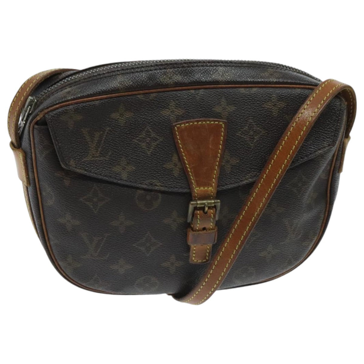 LOUIS VUITTON Monogram Jeune Fille MM Shoulder Bag M51226 LV 95482