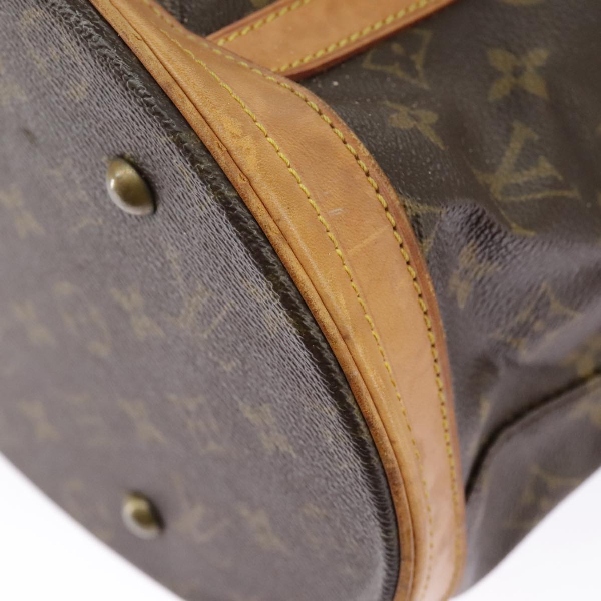 LOUIS VUITTON Monogram Bucket GM Shoulder Bag M42236 LV 95499