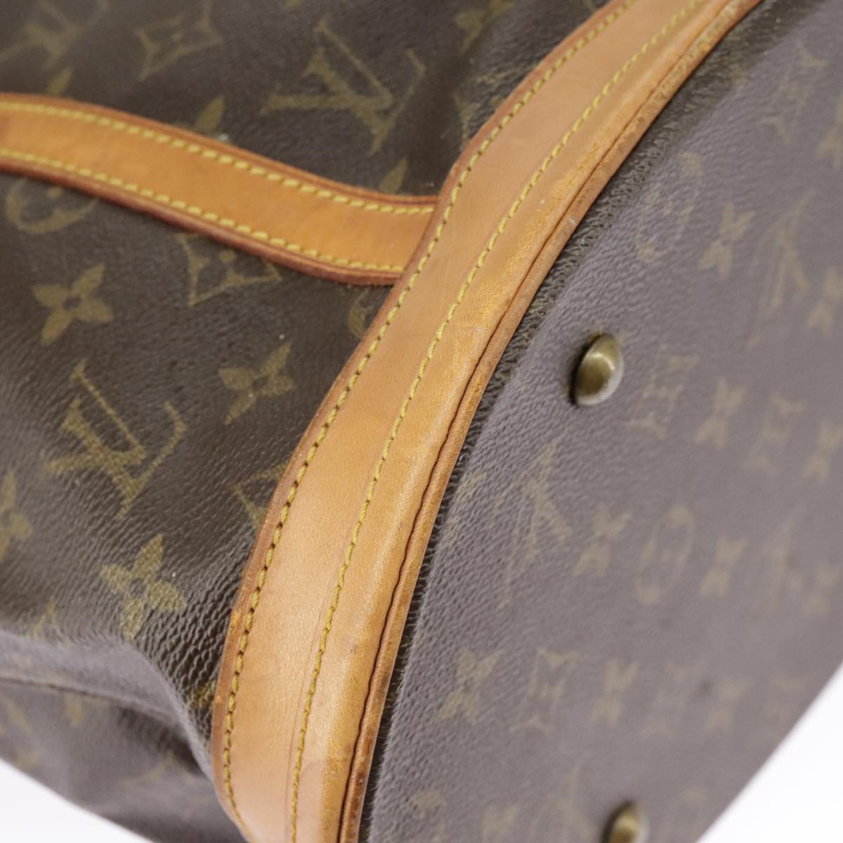 LOUIS VUITTON Monogram Bucket GM Shoulder Bag M42236 LV 95499