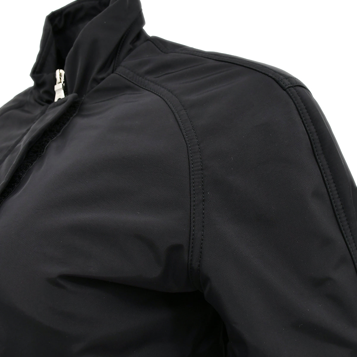 Luxury Chanel Sport Line Zip Up Jacket Black 02A #36