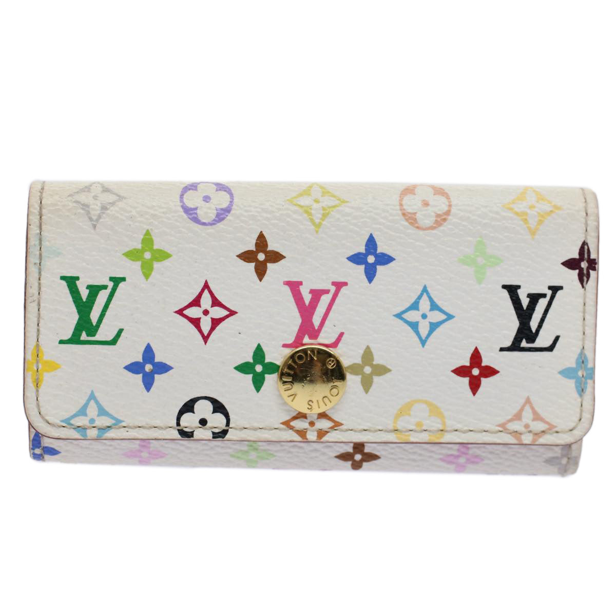 Louis Vuitton Multiclés 4  Canvas Wallet  ()