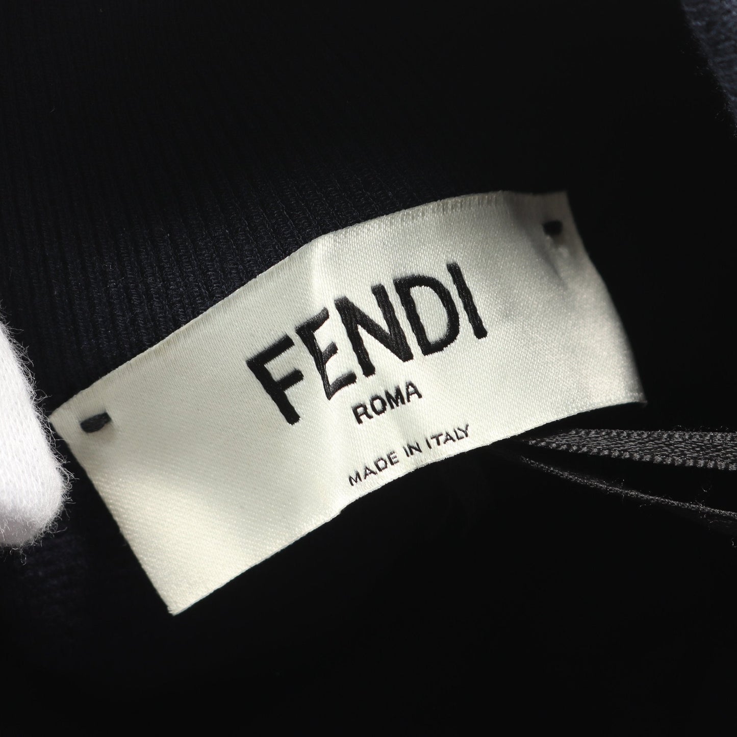 Luxury Fendi Tops Wool Pile Navy