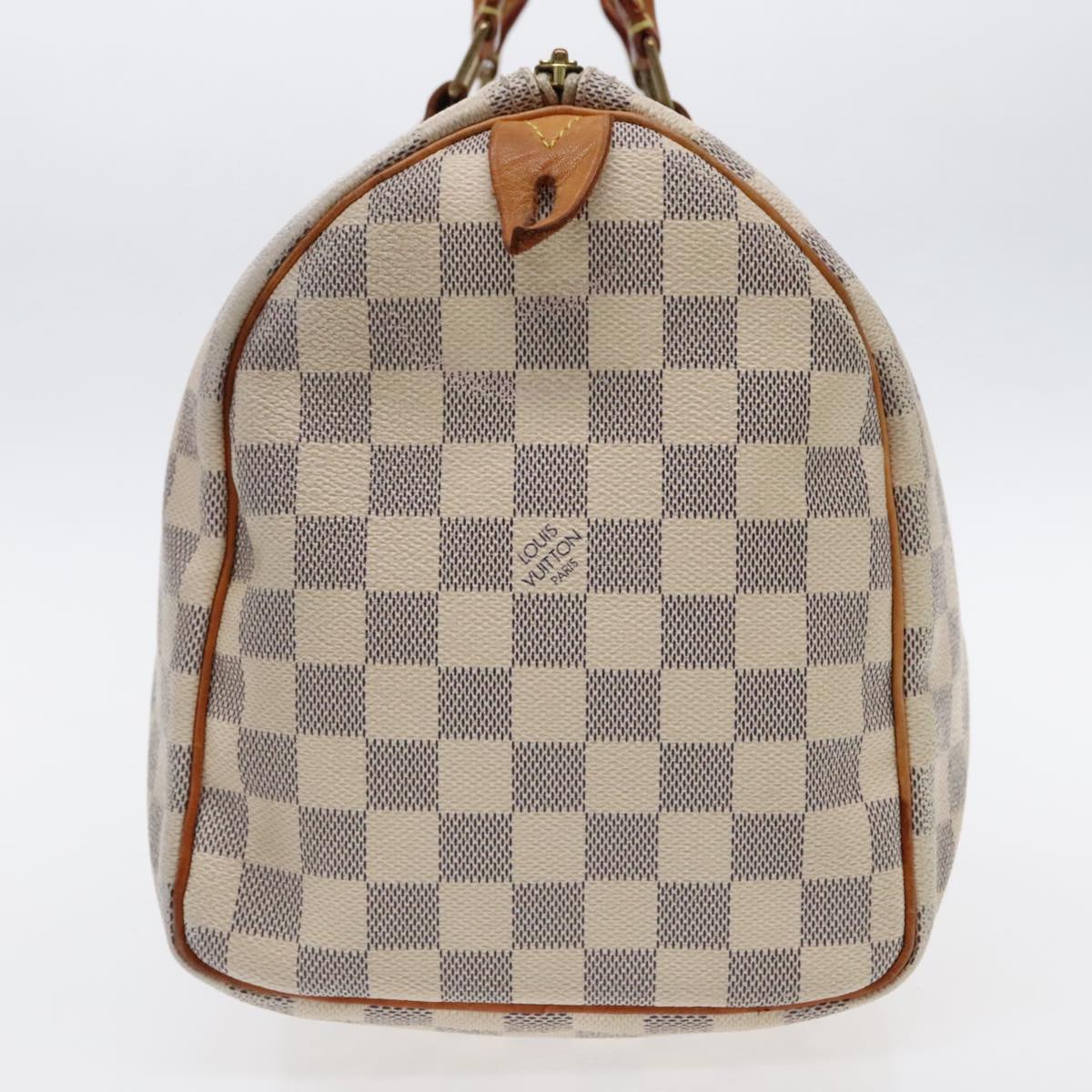 LOUIS VUITTON Damier Azur Speedy 30 Hand Bag N41533 LV 95528