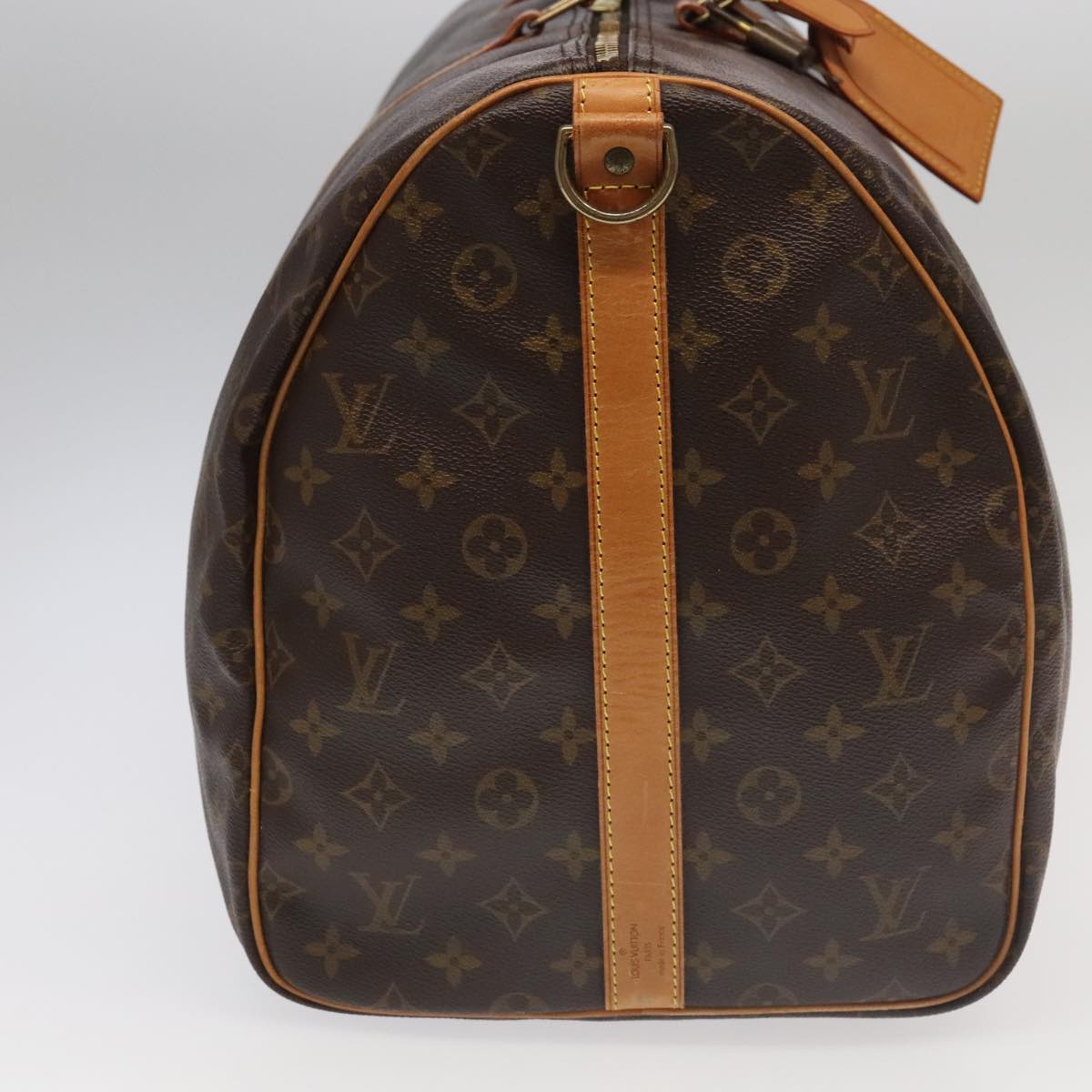 LOUIS VUITTON Monogram Keepall Bandouliere 55 Boston Bag M41414 LV 95597