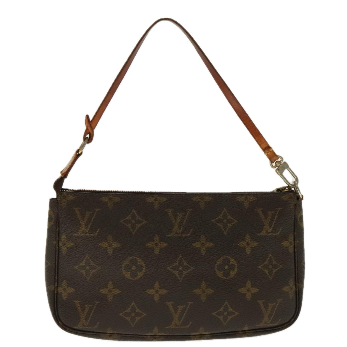 LOUIS VUITTON Monogram Pochette Accessoires Pouch M51980 LV 95613