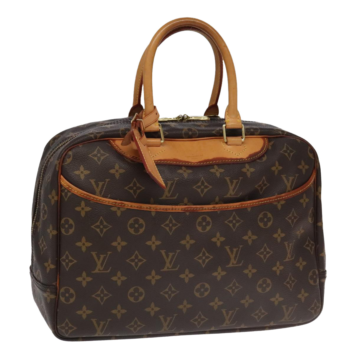 LOUIS VUITTON Monogram Deauville Hand Bag M47270 LV 95622