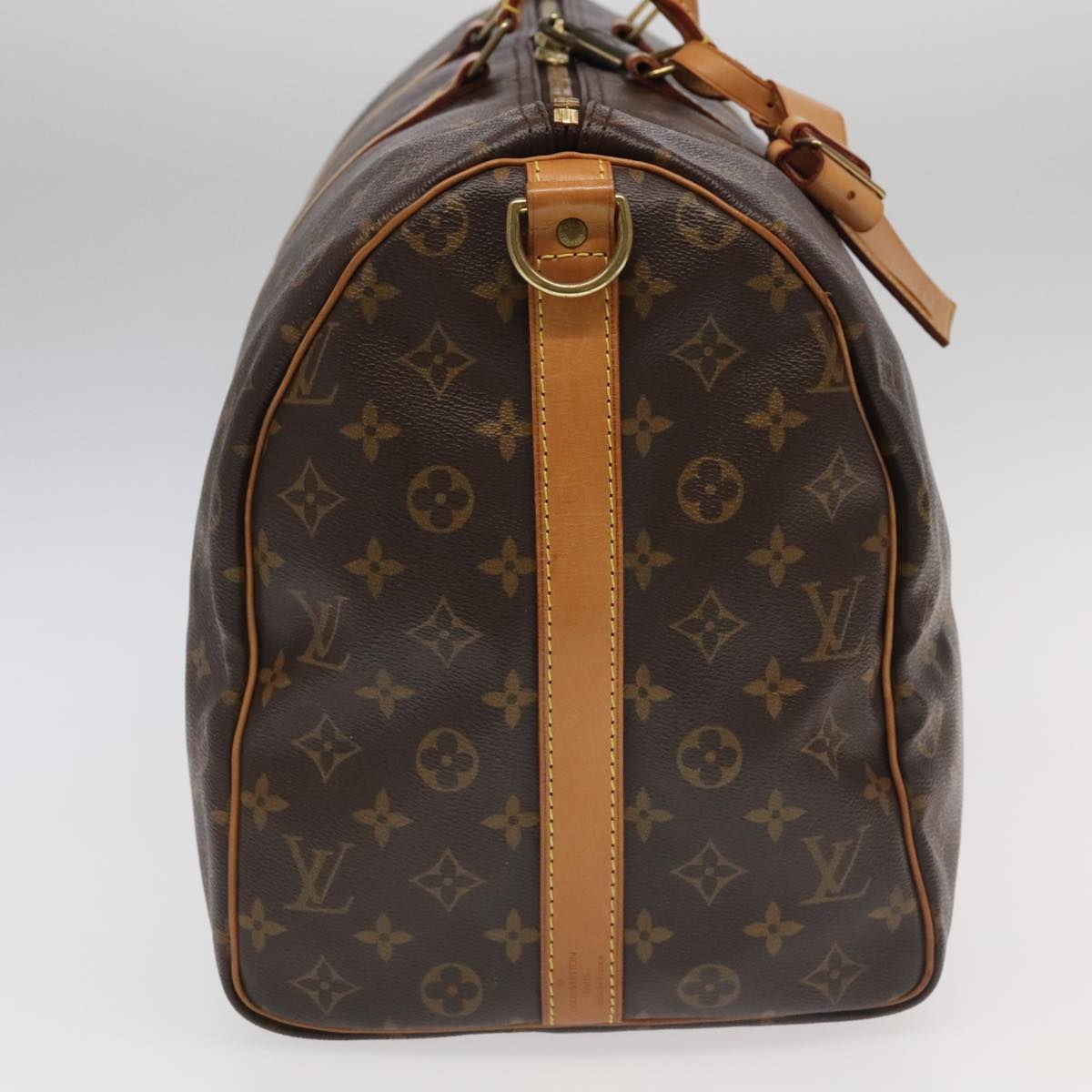 LOUIS VUITTON Monogram Keepall Bandouliere 50 Boston Bag M41416 LV 95634