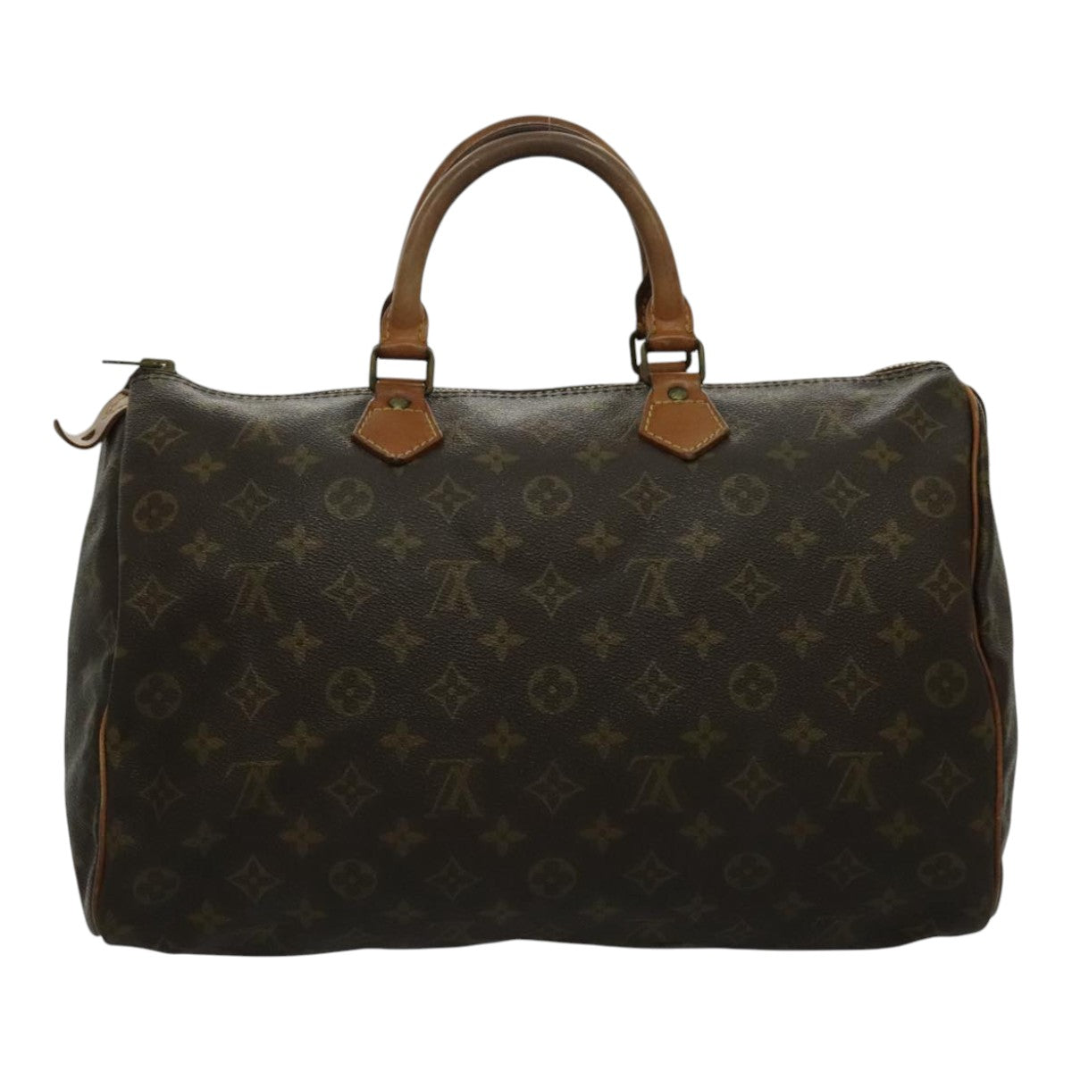 LOUIS VUITTON Monogram Speedy 35 Hand Bag Vintage M41524 LV 95659