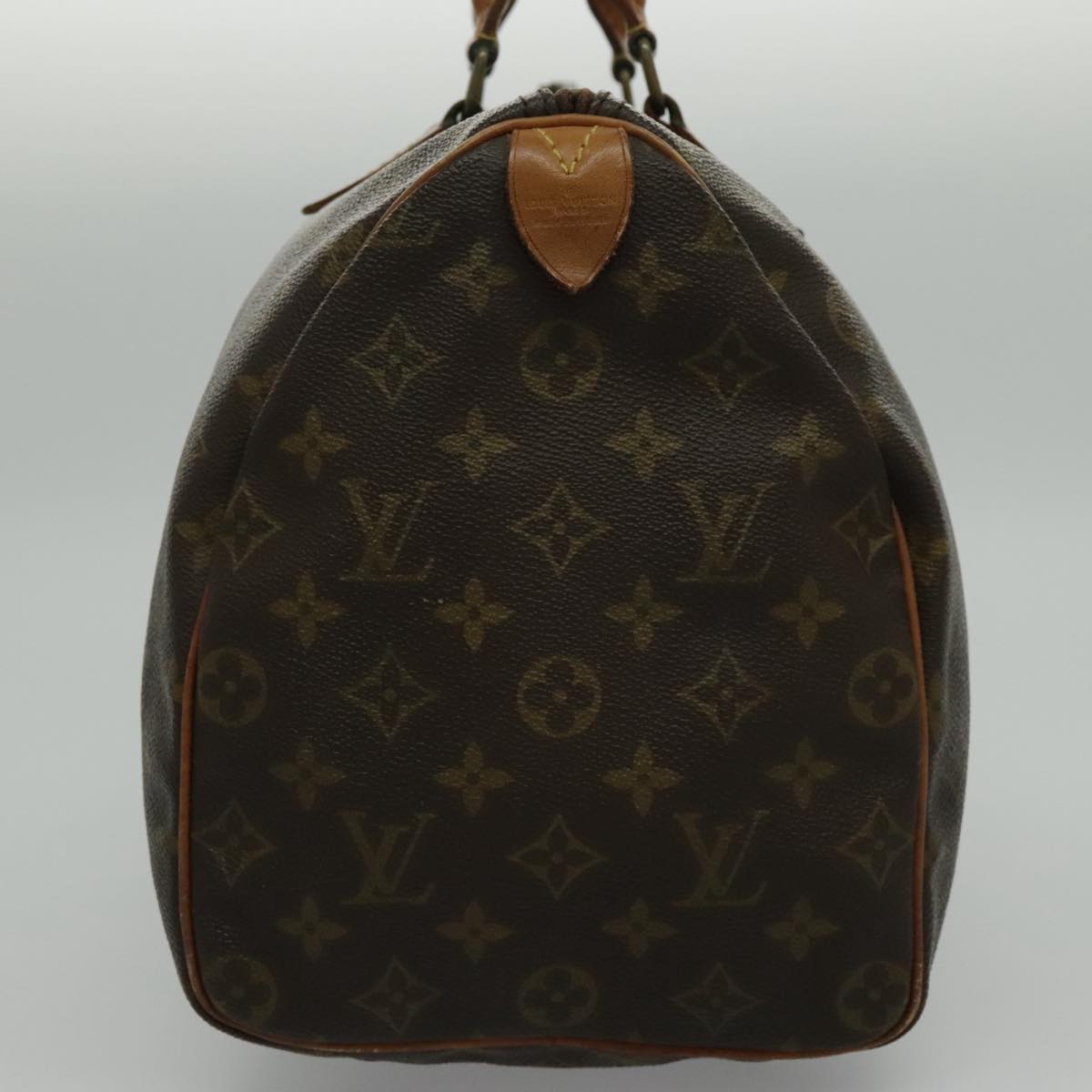 LOUIS VUITTON Monogram Speedy 35 Hand Bag Vintage M41524 LV 95659
