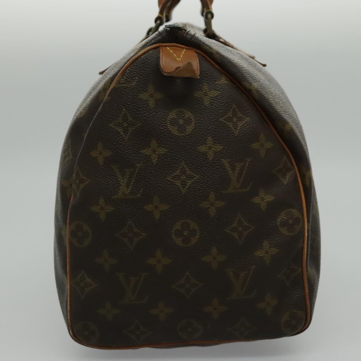 LOUIS VUITTON Monogram Speedy 35 Hand Bag Vintage M41524 LV 95659