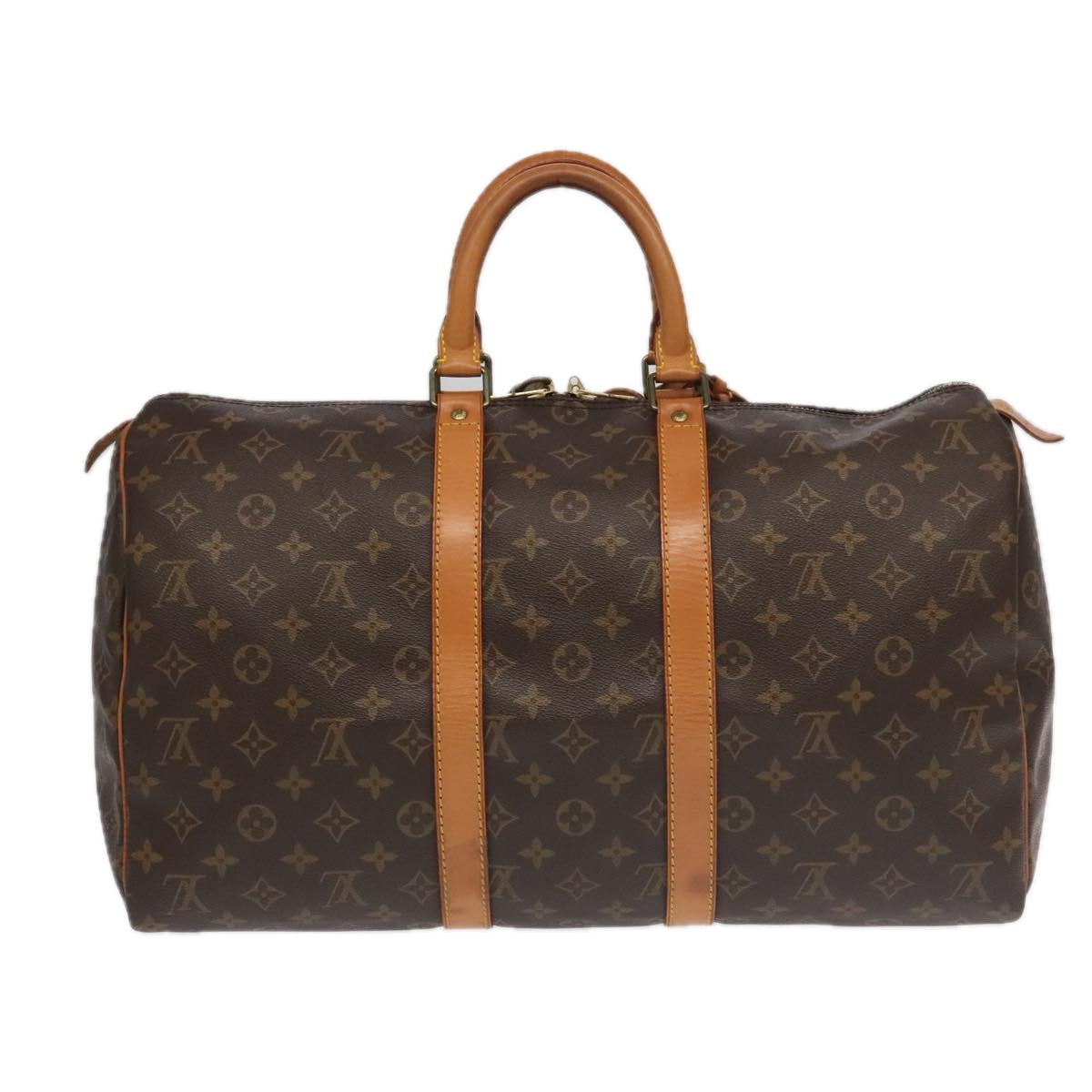 LOUIS VUITTON Monogram Keepall 45 Boston Bag M41428 LV 95665