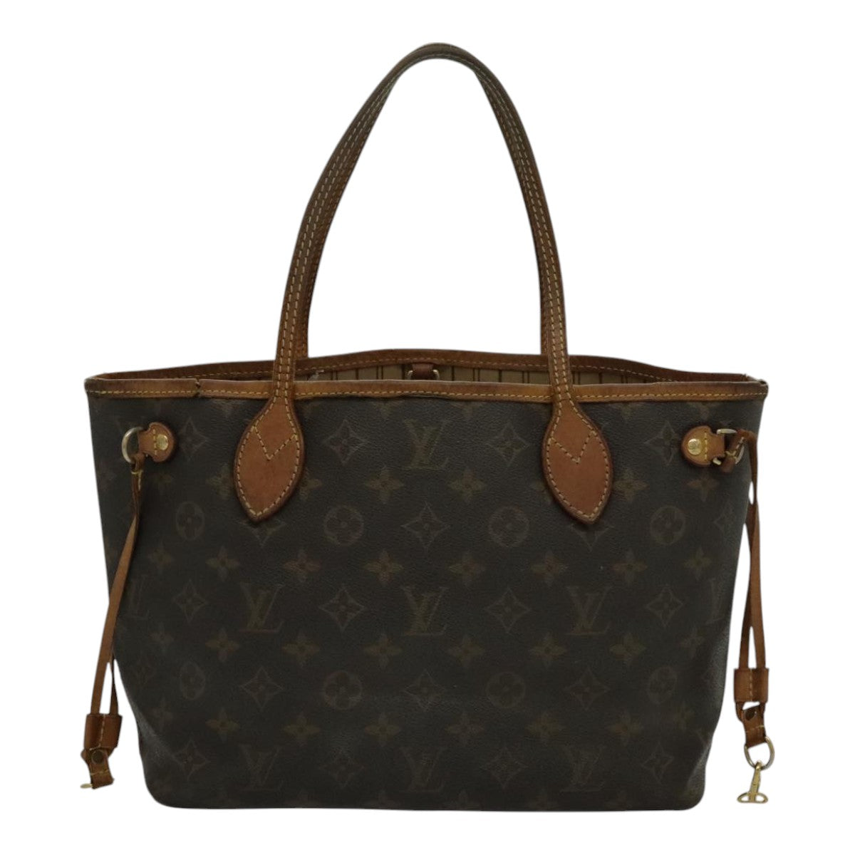 LOUIS VUITTON Monogram Neverfull PM Tote Bag M40155 LV 95667