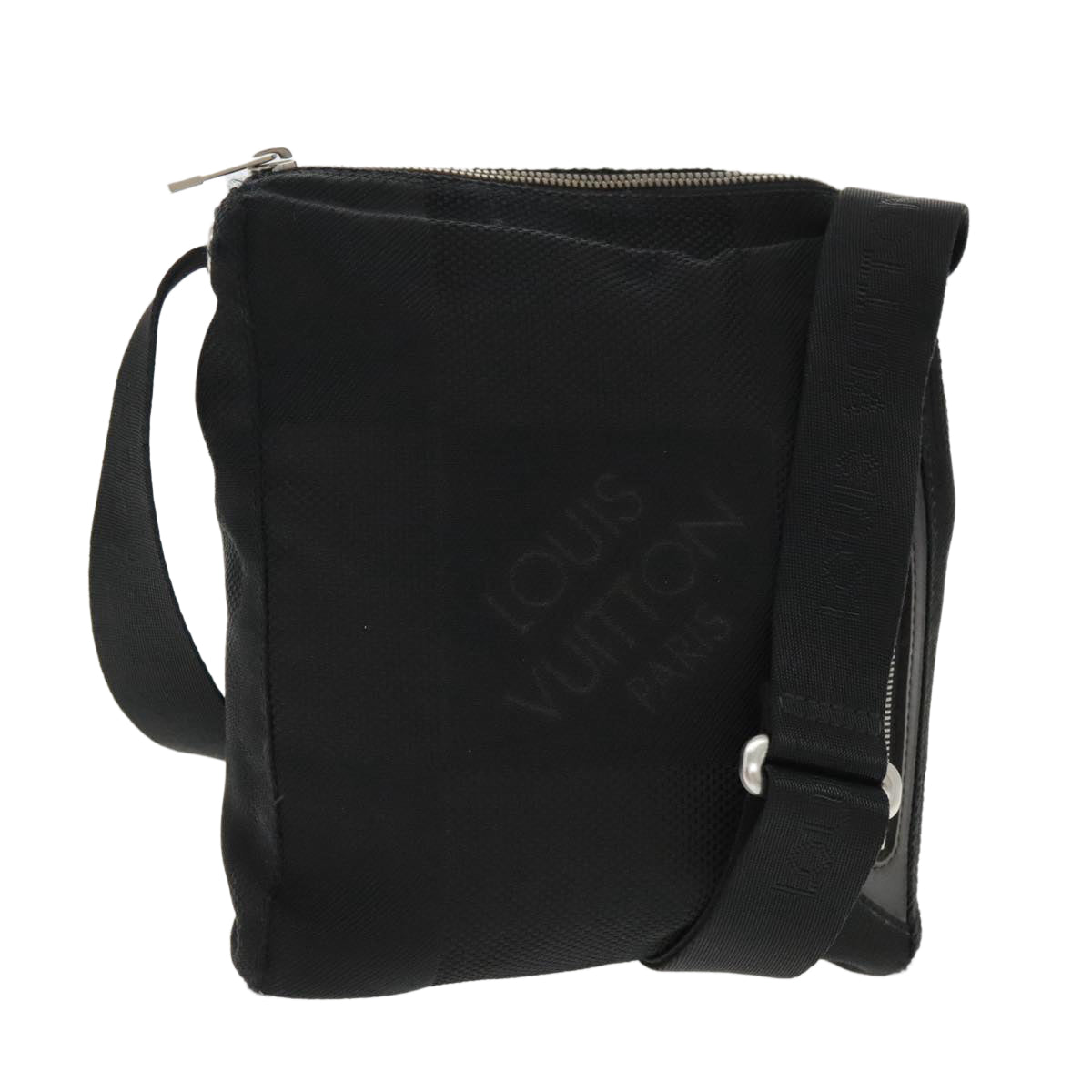 LOUIS VUITTON Damier Geant Sitadan PM Shoulder Bag Noir M93044 LV 95696