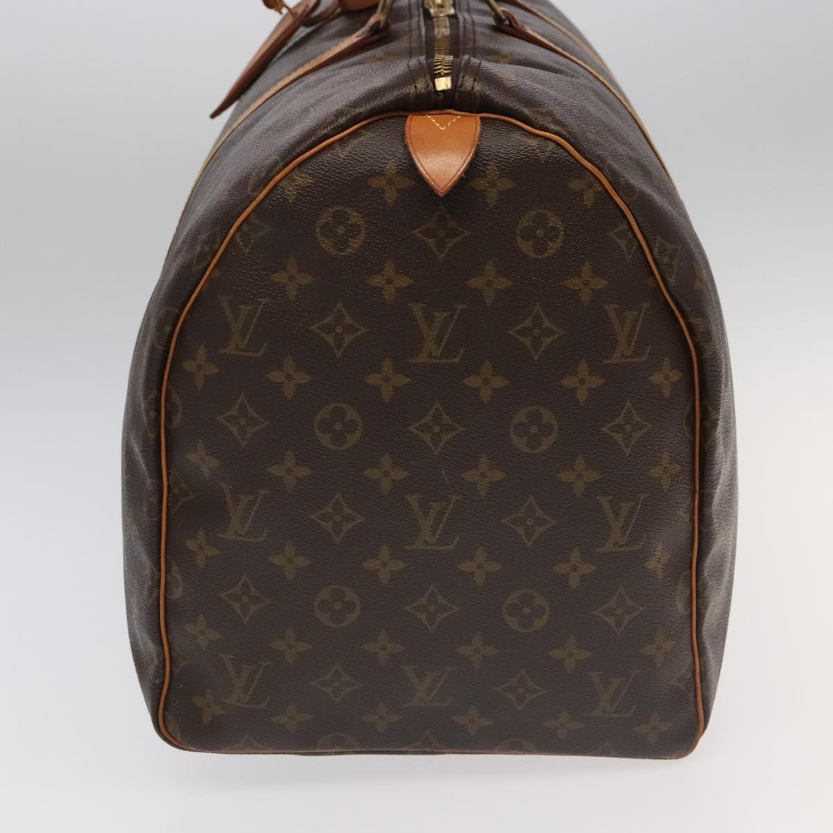 LOUIS VUITTON Monogram Keepall 55 Boston Bag M41424 LV 95698