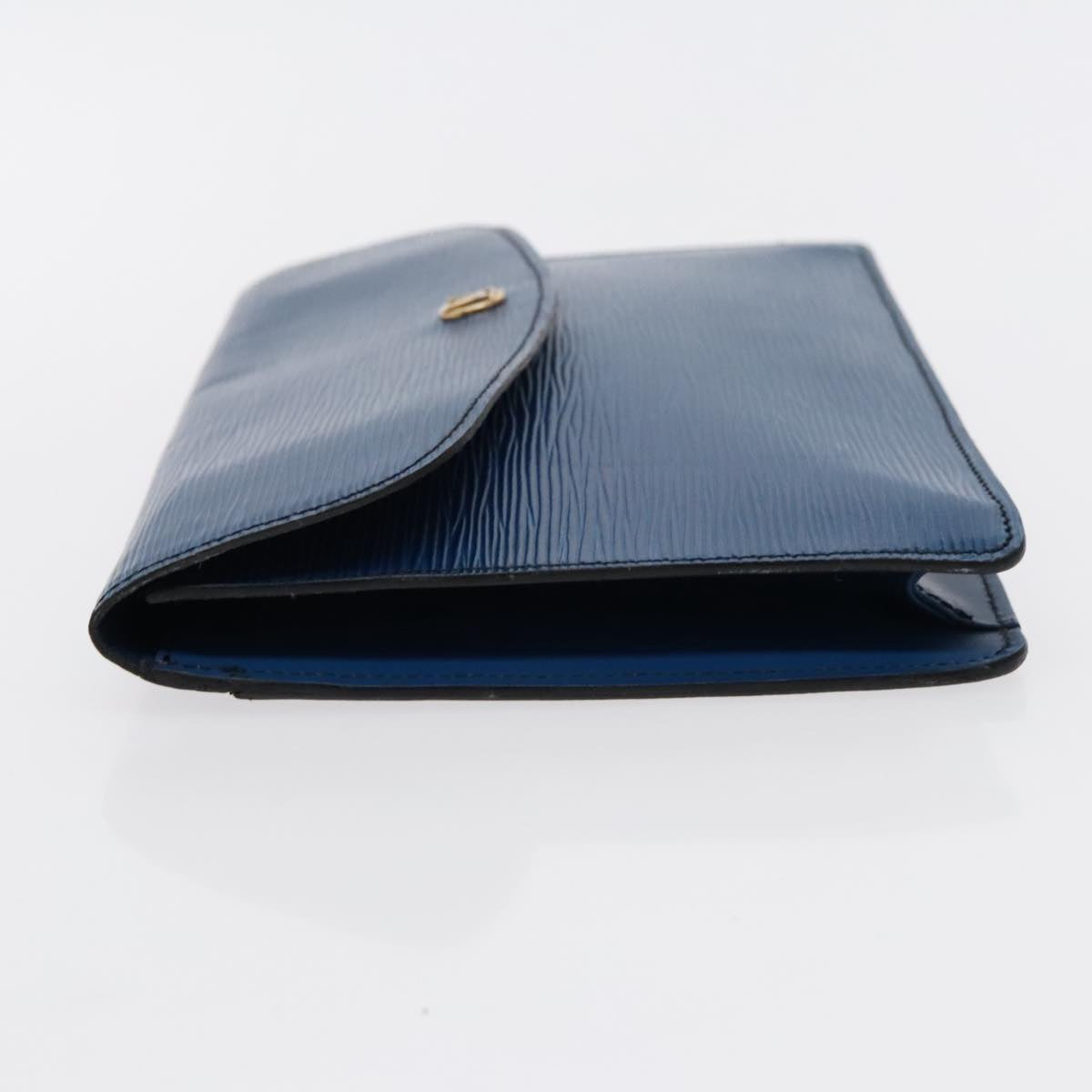 LOUIS VUITTON Epi Montaigne 27 Clutch Bag Blue M52655 LV 95699