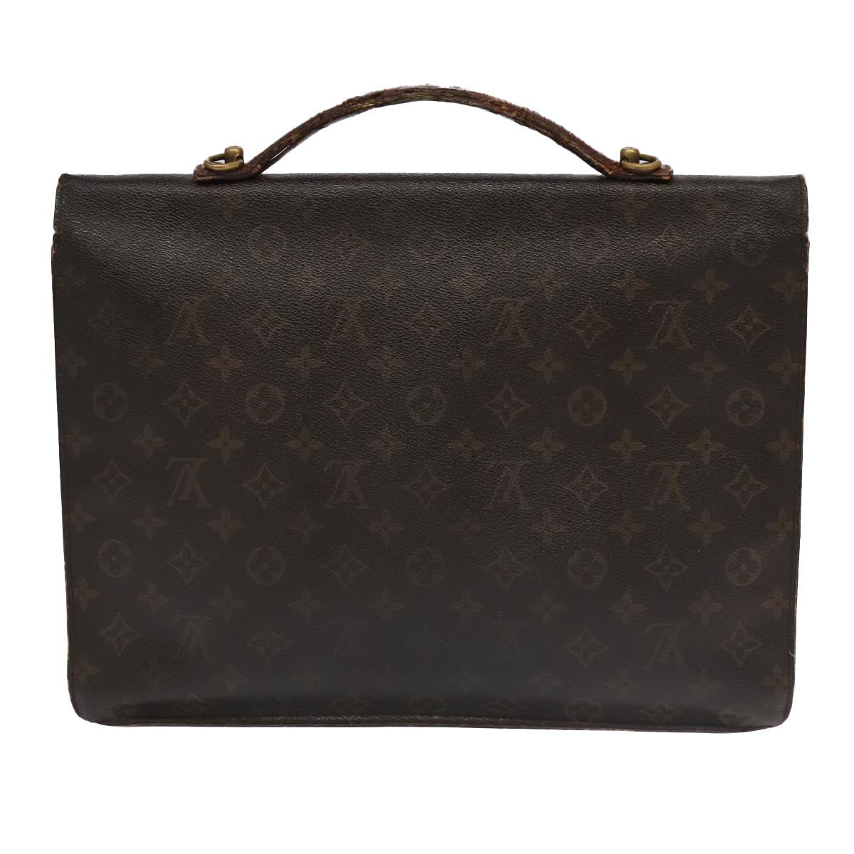 LOUIS VUITTON Monogram Porte Documents Bandouliere Bag M53338 LV 95725