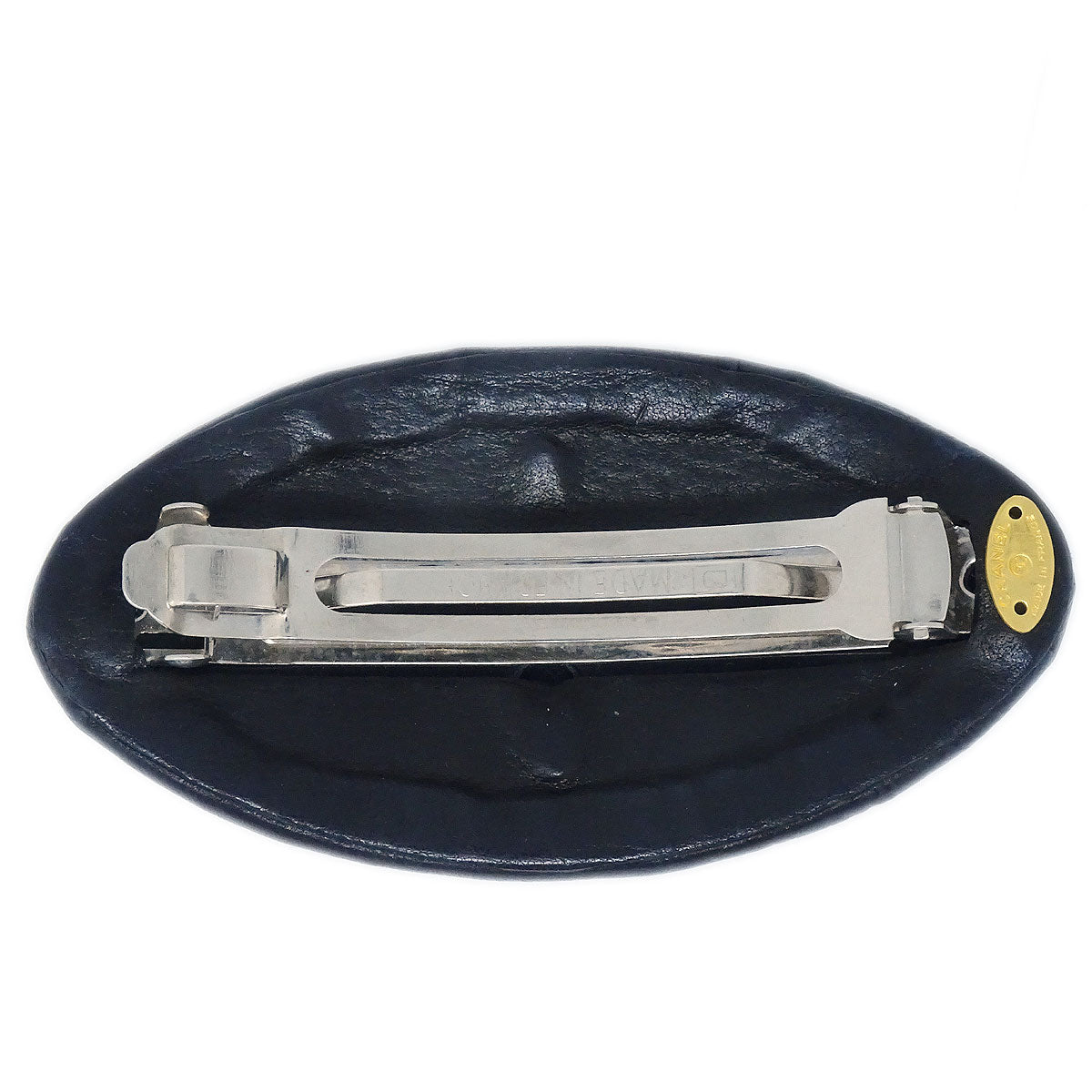 Luxury Chanel Hair Barrette Black 51