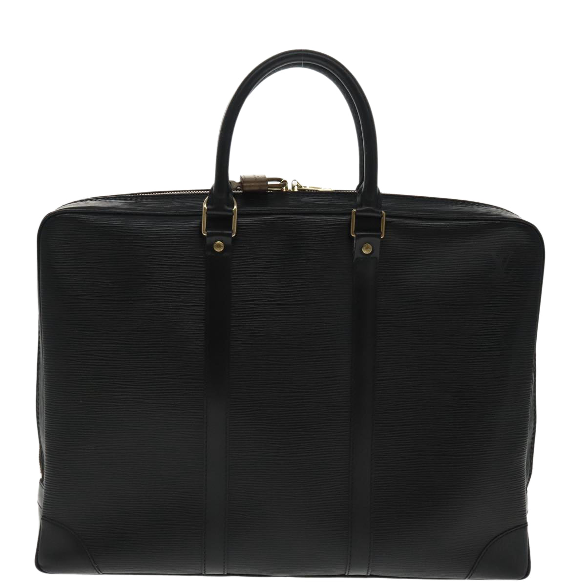 LOUIS VUITTON Epi Porte Documents Voyage Business Bag Black M54472 95735