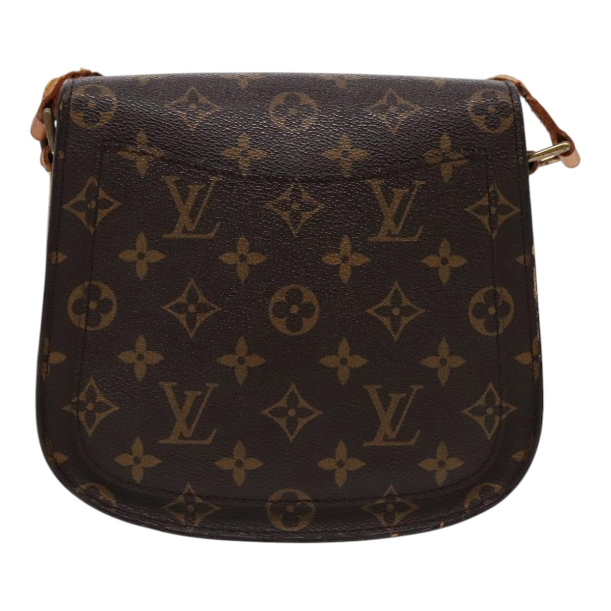 LOUIS VUITTON Monogram Saint Cloud MM Shoulder Bag M51243 LV 95746