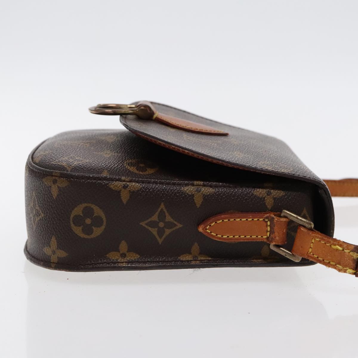 LOUIS VUITTON Monogram Saint Cloud MM Shoulder Bag M51243 LV 95746