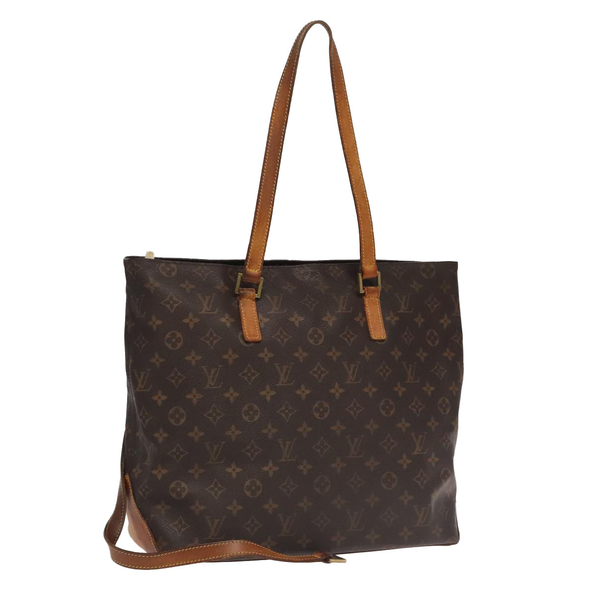 LOUIS VUITTON Monogram Cabas Mezzo Tote Bag M51151 LV 95754