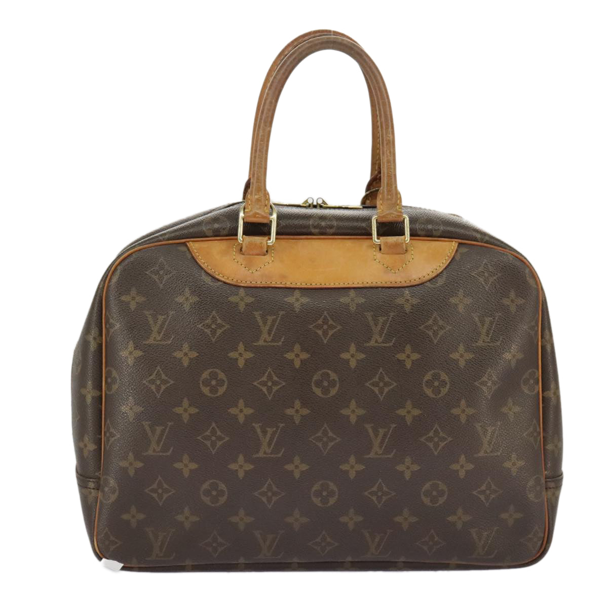 LOUIS VUITTON Monogram Deauville Hand Bag M47270 LV 95759