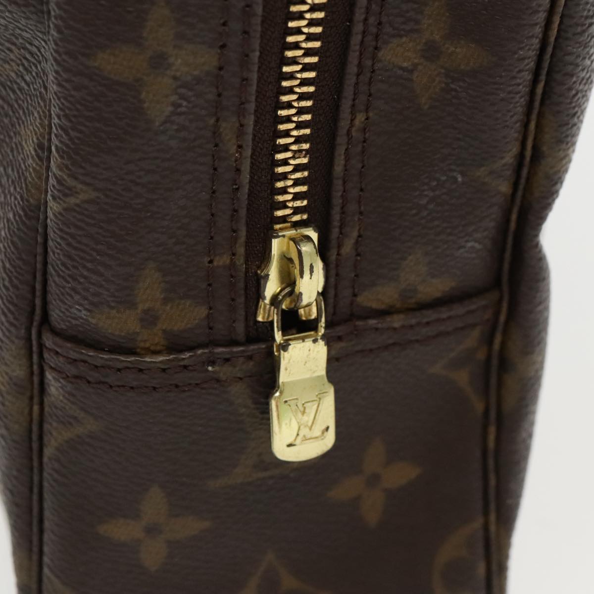 LOUIS VUITTON Monogram Trousse Toilette 28 Clutch Bag M47522 LV 95761