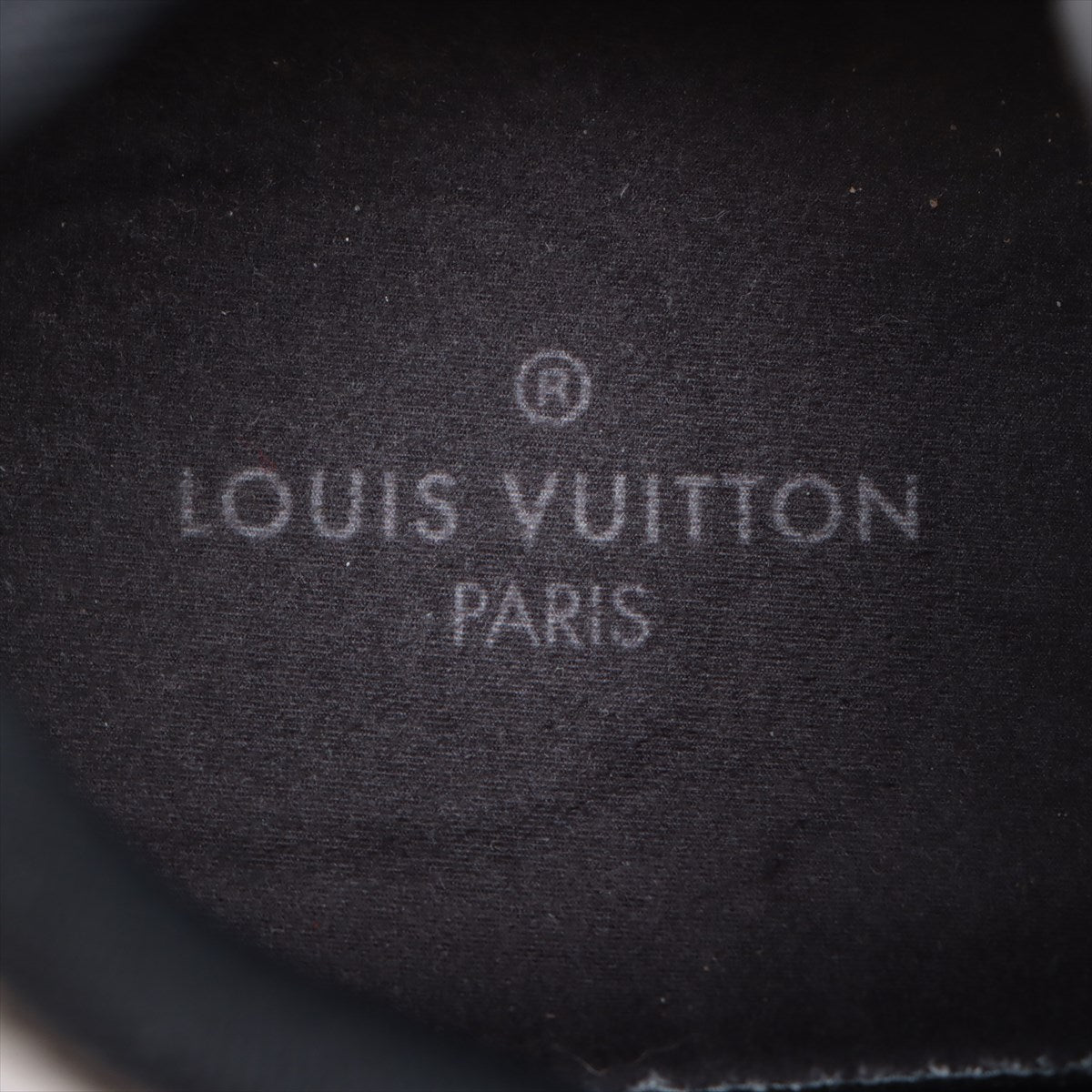 Louis Vuitton Runway Pulse Line 18 Years Vinyl Canvas Trainers 7 1/2 Men Black× Brown Monogram GO1108 ay