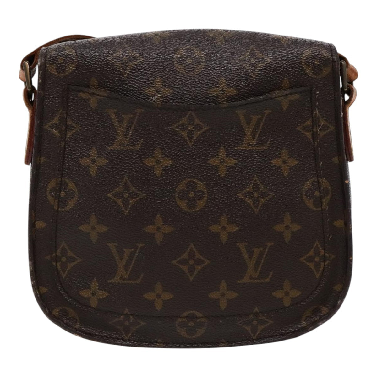 LOUIS VUITTON Monogram Saint Cloud MM Shoulder Bag M51243 LV 95854