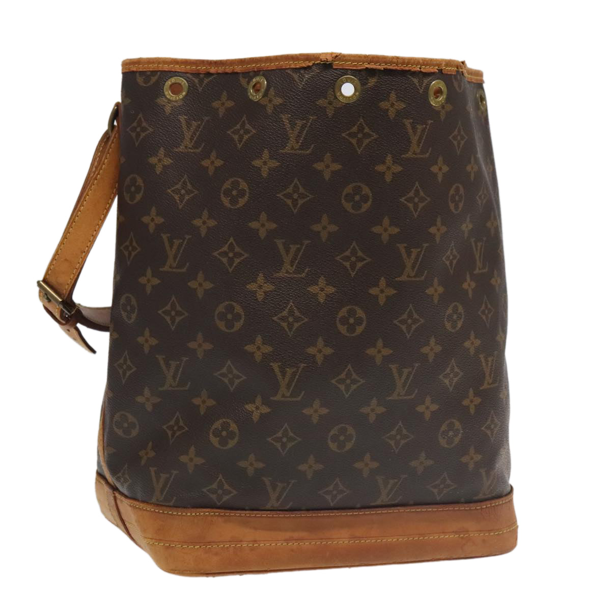 LOUIS VUITTON Monogram Noe Shoulder Bag M42224 LV 95865