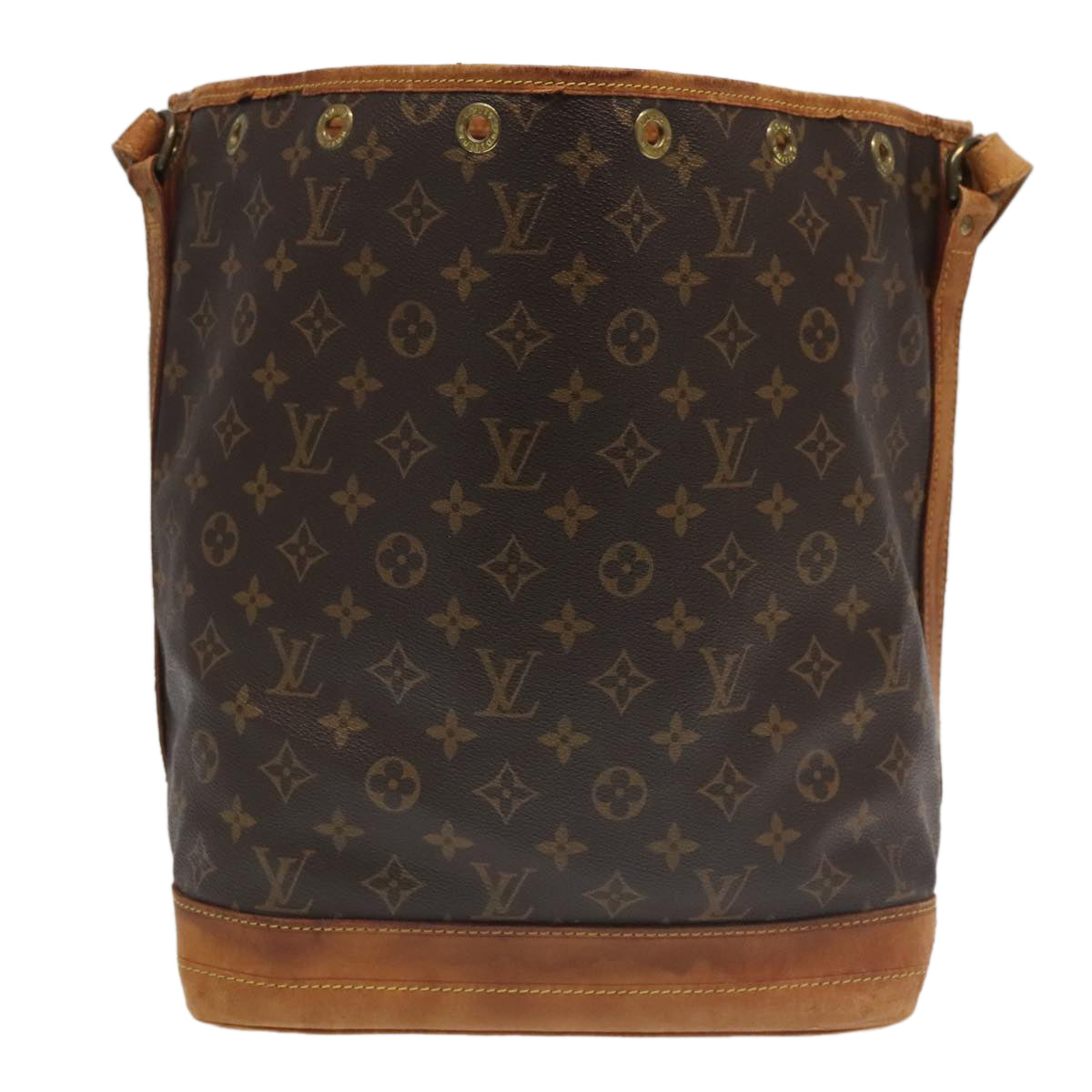 LOUIS VUITTON Monogram Noe Shoulder Bag M42224 LV 95865