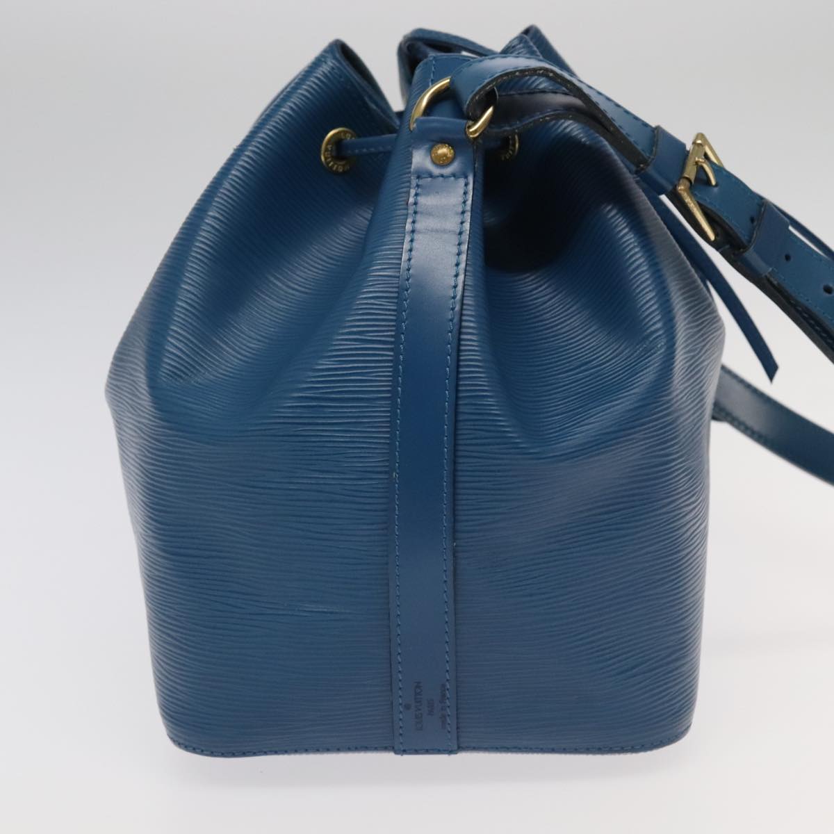 LOUIS VUITTON Epi Petit Noe Shoulder Bag Blue M44105 LV 95867