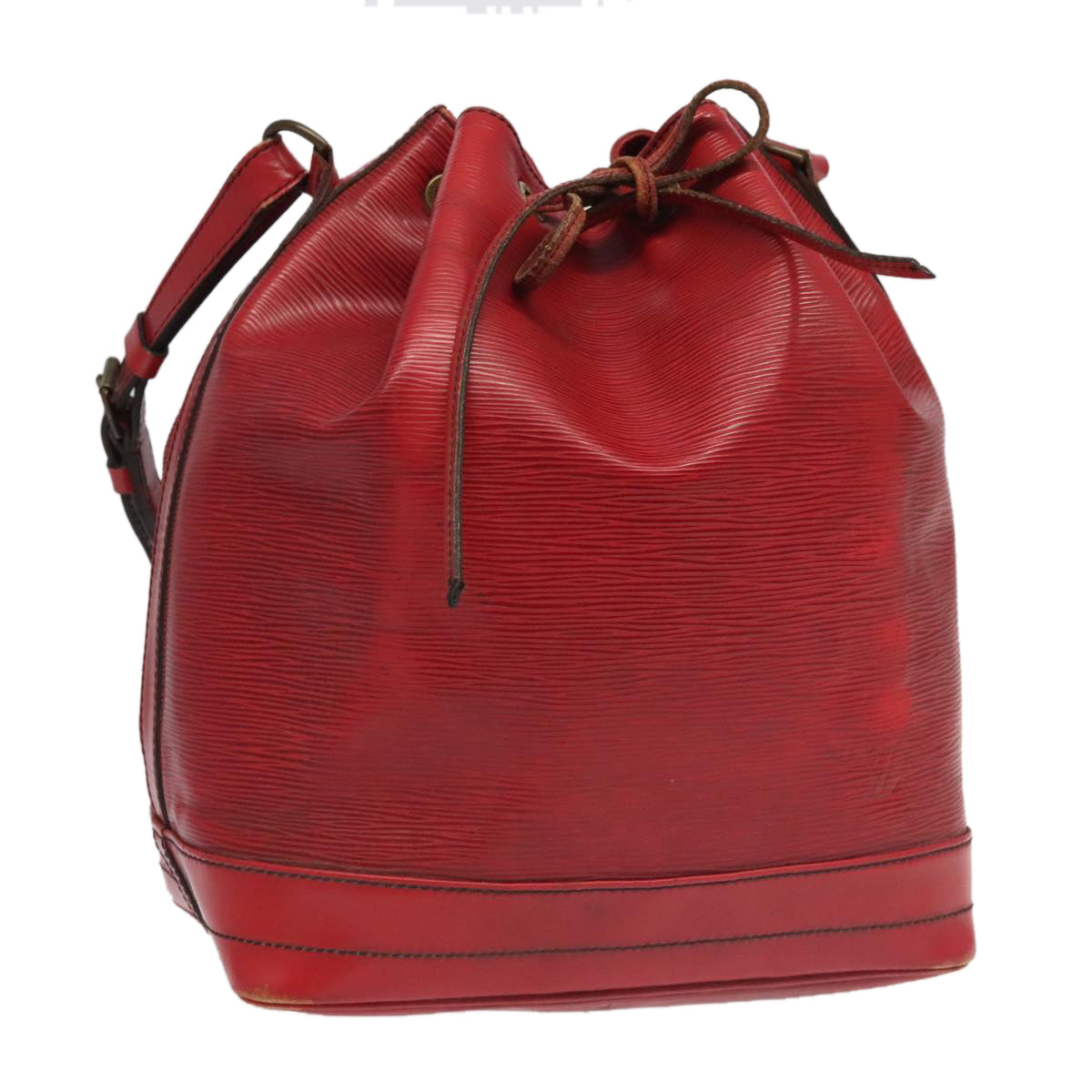 LOUIS VUITTON Epi Noe Shoulder Bag Red M44007 LV 95875