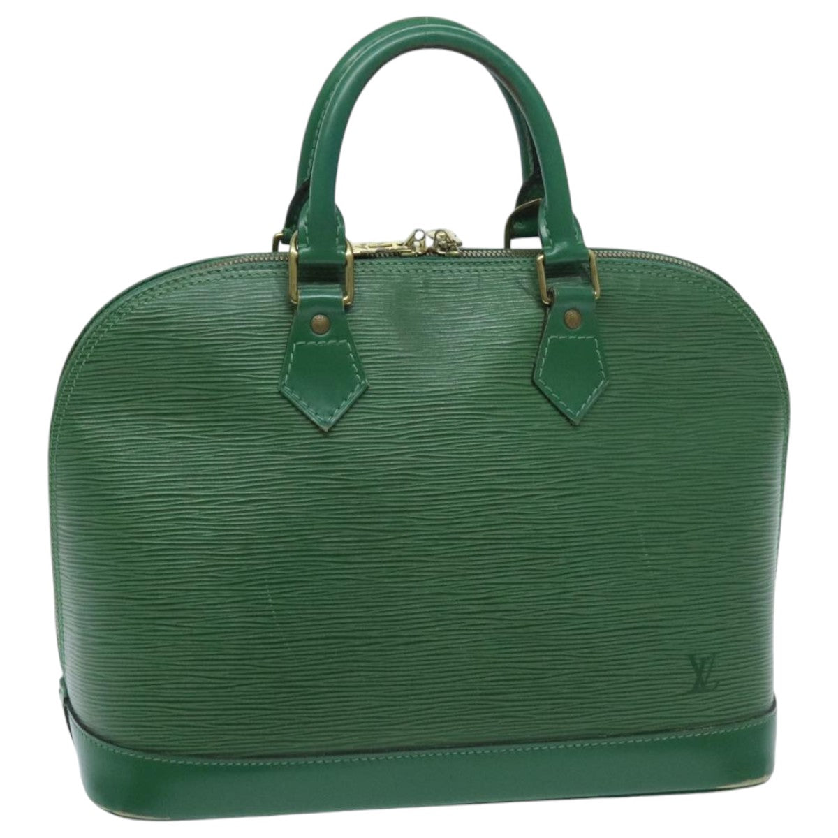 LOUIS VUITTON Epi Alma Hand Bag Borneo Green M52144 LV 95879
