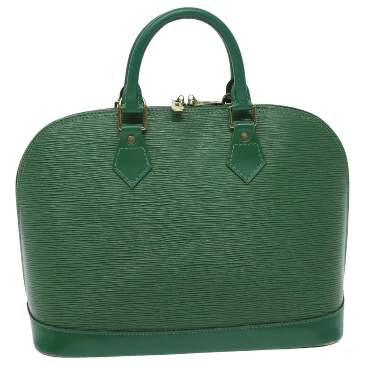 LOUIS VUITTON Epi Alma Hand Bag Borneo Green M52144 LV 95879
