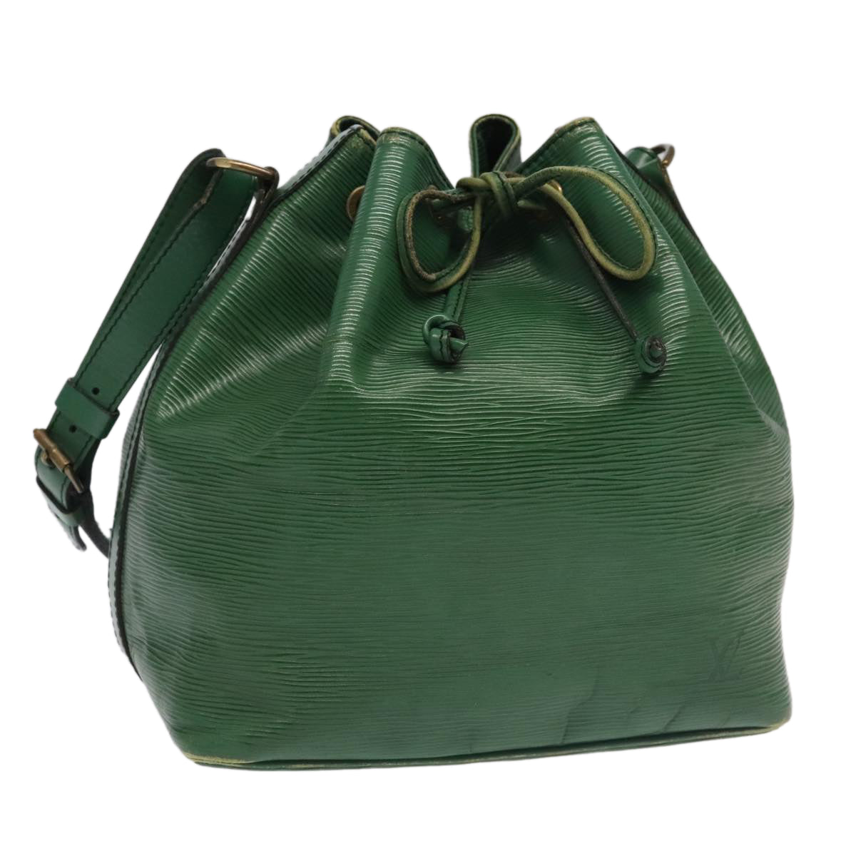 LOUIS VUITTON Epi Petit Noe Shoulder Bag Green M44102 LV 95884