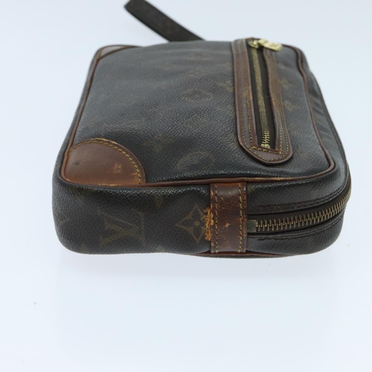 LOUIS VUITTON Monogram Marly Dragonne GM Clutch Bag M51825 LV 95886