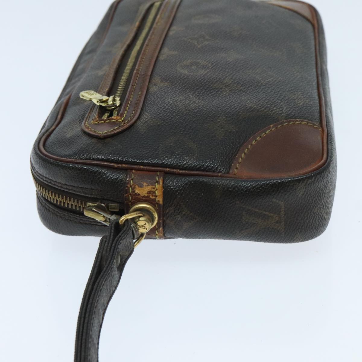 LOUIS VUITTON Monogram Marly Dragonne GM Clutch Bag M51825 LV 95886