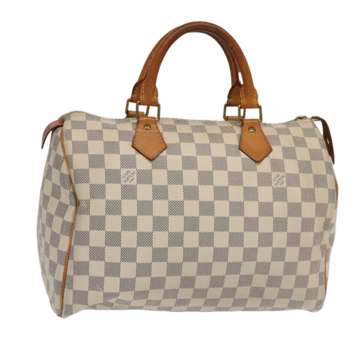 LOUIS VUITTON Damier Azur Speedy 30 Hand Bag N41533 LV 95930