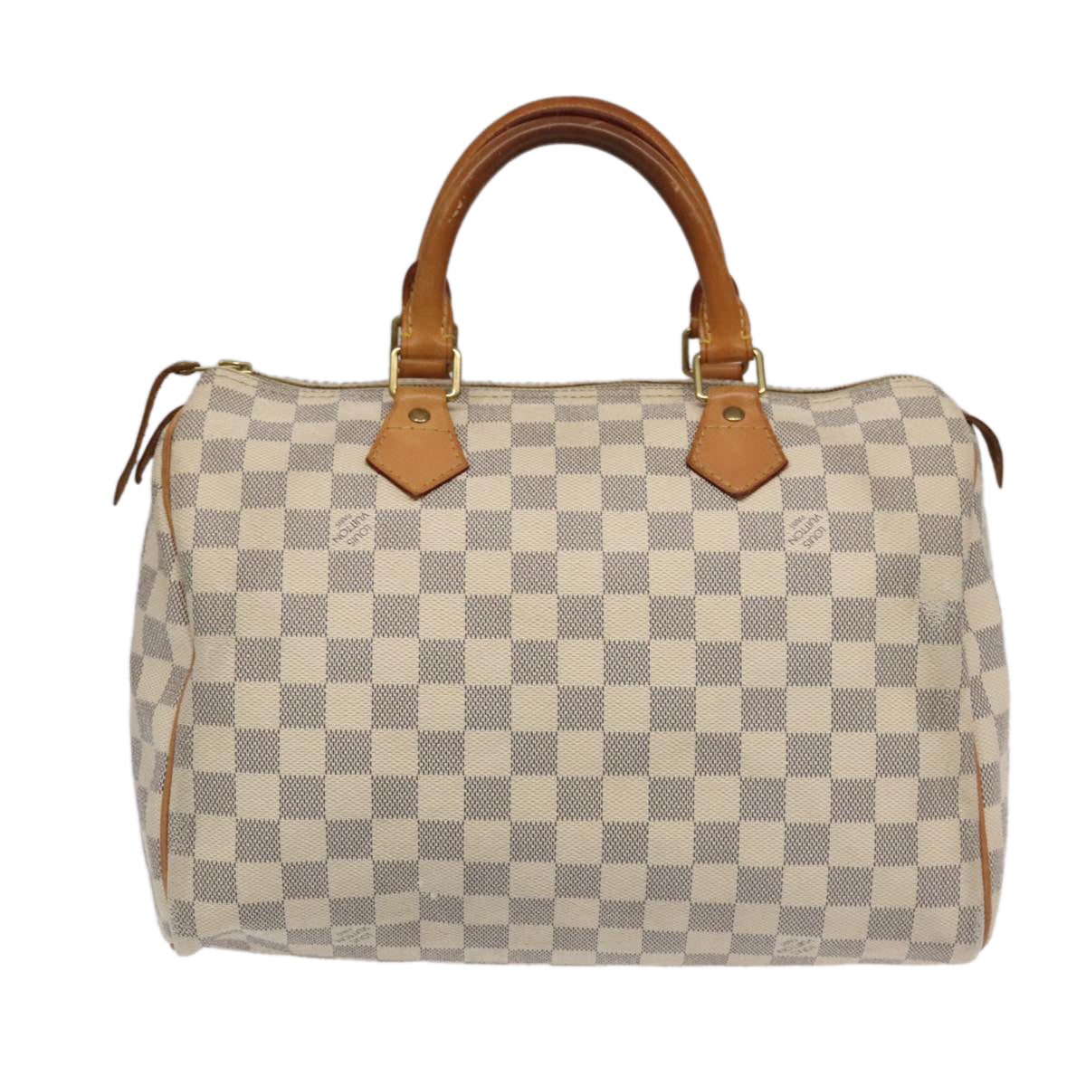 LOUIS VUITTON Damier Azur Speedy 30 Hand Bag N41533 LV 95930