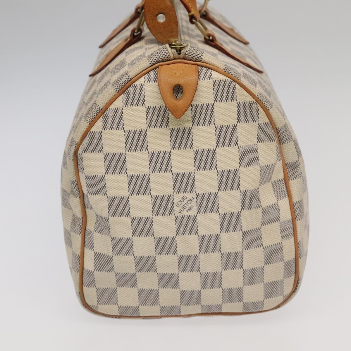 LOUIS VUITTON Damier Azur Speedy 30 Hand Bag N41533 LV 95930