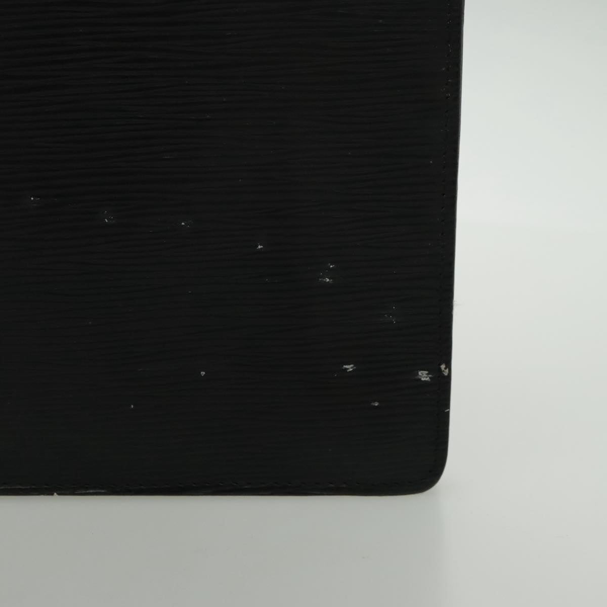 LOUIS VUITTON Epi Montaigne 27 Clutch Bag Black M52652 LV 95934