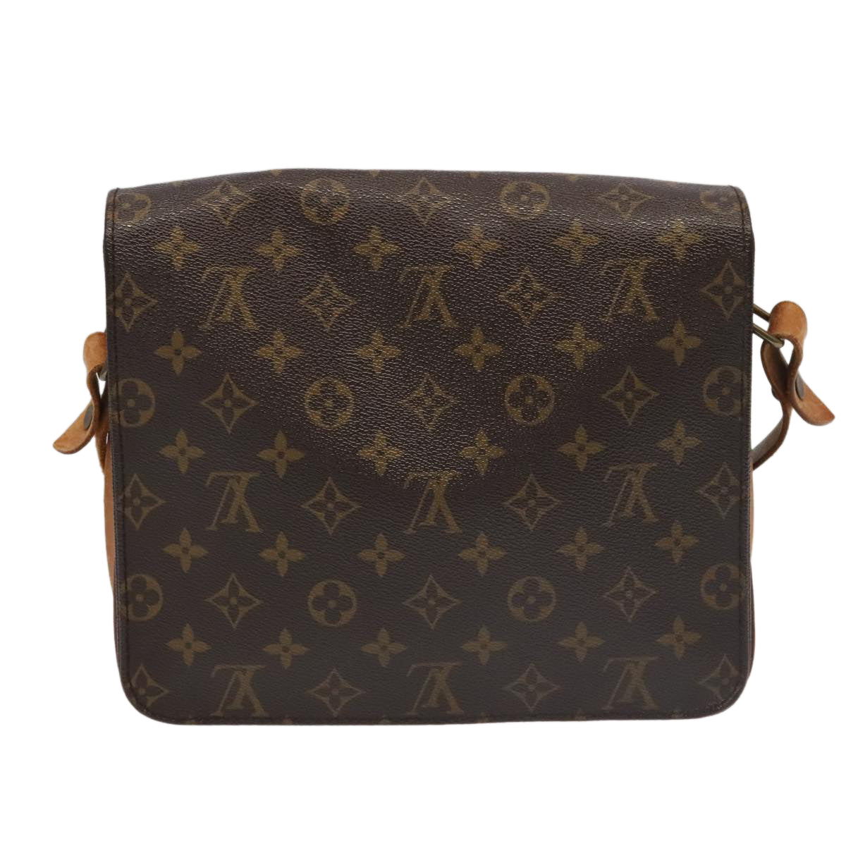 LOUIS VUITTON Monogram Cartouchiere GM Shoulder Bag M51252 LV 95943