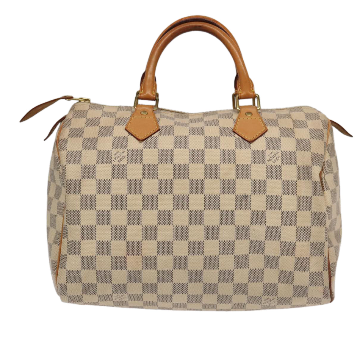 LOUIS VUITTON Damier Azur Speedy 30 Hand Bag N41533 LV 95955