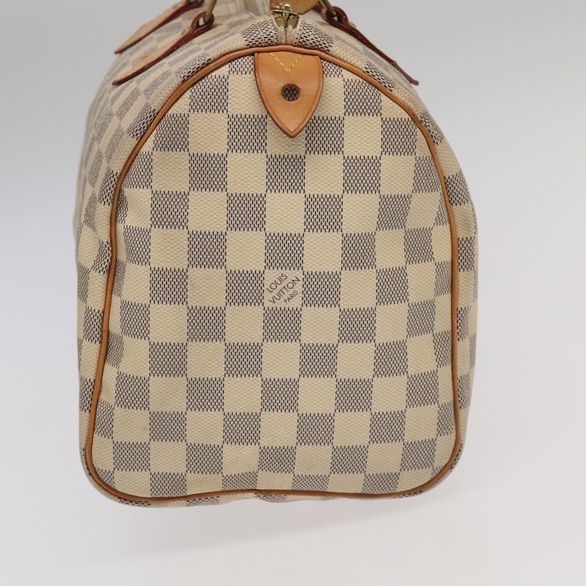 LOUIS VUITTON Damier Azur Speedy 30 Hand Bag N41533 LV 95955
