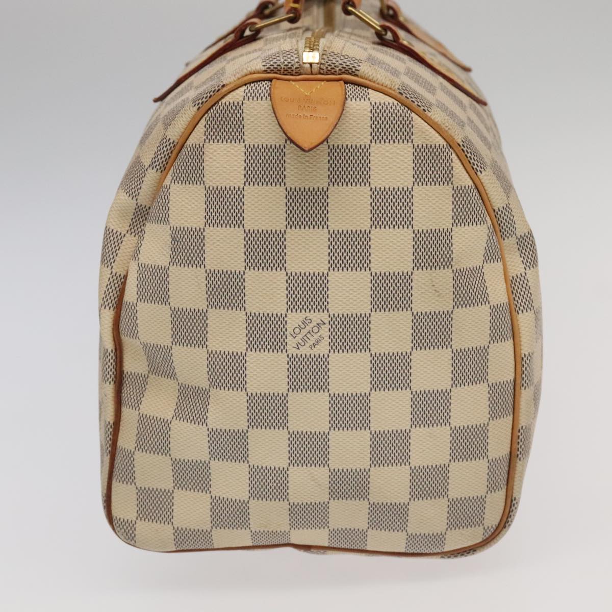 LOUIS VUITTON Damier Azur Speedy 30 Hand Bag N41533 LV 95955